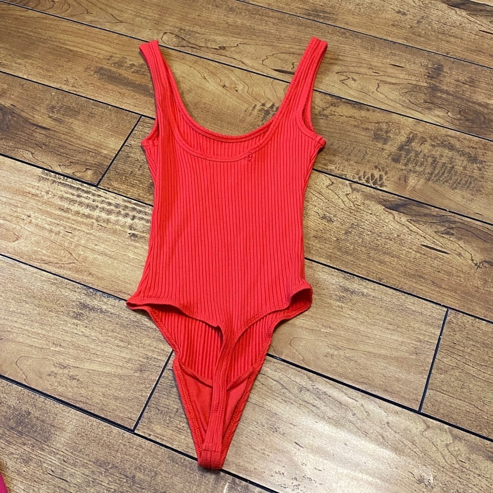 Wilfred Free Ribbed thong bodysuit - Picture 2 of 3
